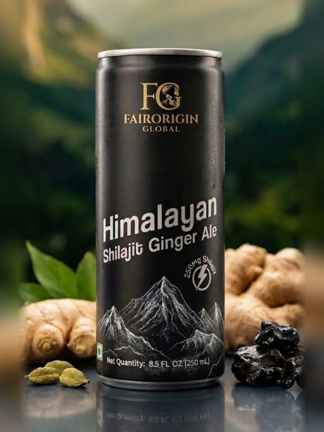 Himalayan Shilajit Ginger Ale — Ginger ale with shilajit